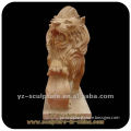 Hand Carved Lion Statue AMS-A023W